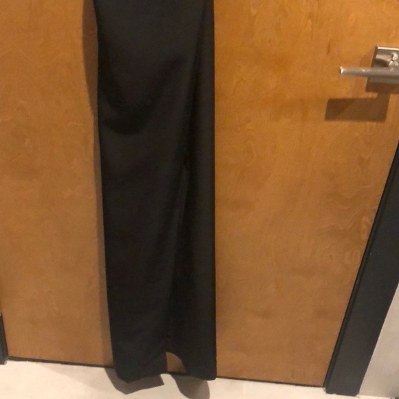 Custom made Thai black silk gown - Picture 2 of 3